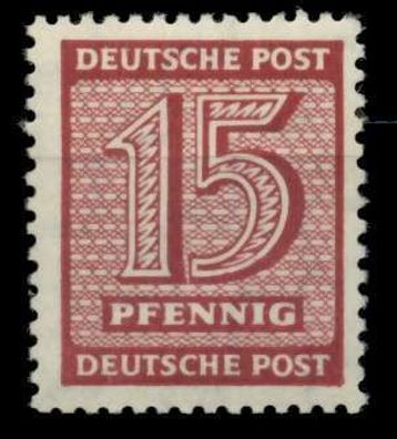 SBZ Westsachsen Nr 133Xwa postfrisch gepr. X749056