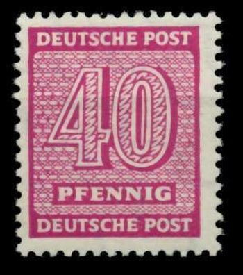 SBZ Westsachsen Nr 136Ywa postfrisch gepr. X74906E