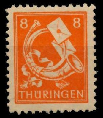 SBZ Thüringen Nr 96AYy postfrisch X7490CE