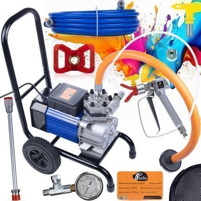 Rosfix Farbspritzgerät Strong Storm 990 BSS07 – 3500W 22MPa 18L/min