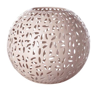 Fink DARIA, Windlicht, Eisen pulverbeschichtet, matt, rose, L. 24 cm, B. 24 cm,