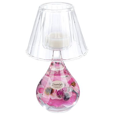 Gilde Dreamlight, Windlicht, Lampe Boutique, "Fresh & Flower", Beerenmotiv, Blumen