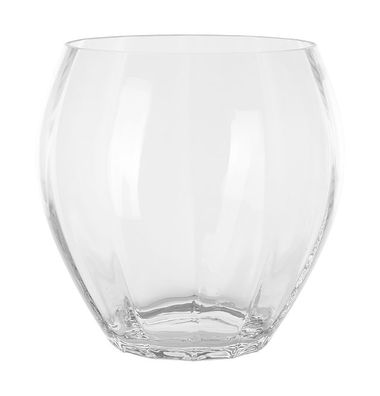 Fink LILIAN, Windlicht, Vase, Glas, glatt, klar, L. 26 cm, B. 26 cm, H. 25.5 cm,