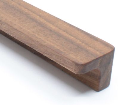Möbelgriff BA 128 - 850mm Griffleiste Nussbaum massiv Küchengriff Massivholz