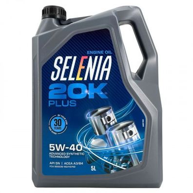 Selenia 20K Plus 5W-40 5 Liter
