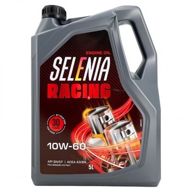 Selenia Racing 10W-60 5 Liter