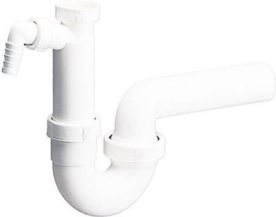 Dallmer Röhren-Siphon 100/1 m 1 Waschgeräte-Anschluss 11/2 xDN 40
