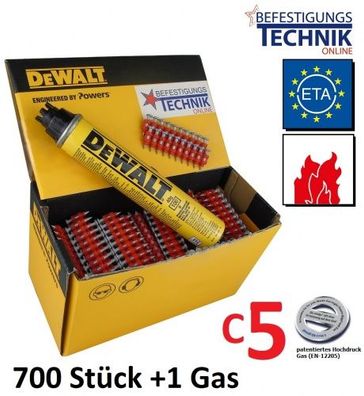 Stahl- Betonnägel 3,0x27mm XH + Gas C5 für Würth Diga CS2 CS3 NG CS-2/3 HFB Max GS738