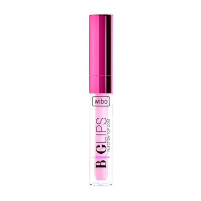 Big Lips Injection Top Coat Lipgloss Topper mit Mandelöl