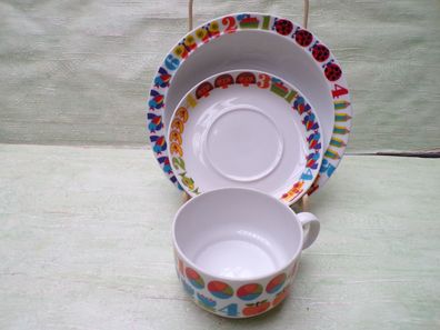 Thomas Brigitte Extra Modell Suppenteller Untere Tasse Kindergedeck Zahlen Marienkäfe
