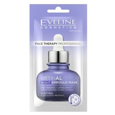 Face Therapy Professional Ampulle-Maske Nacht Maske Retinal 8ml