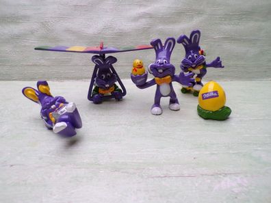 C) Kraft Foods 2000er Milka 4 Hasenfiguren Ostern