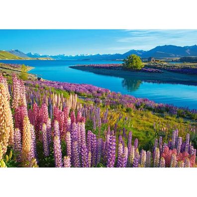 Puzzle da 500 Pezzi - Lago Tekapo, Nuova Zelanda
