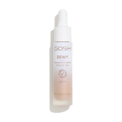 DEWY Foundation-Tropfen SPF15 #008 -Tan 12 gr