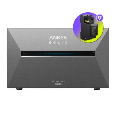 Anker Solarbank 3 E2700 Pro Balkonkraftwerk Speicher inklusive Smart Meter