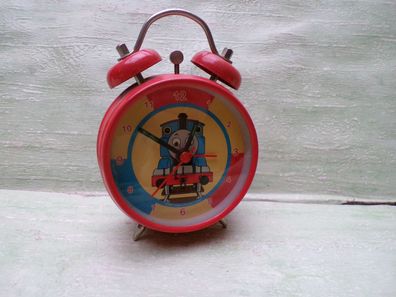 alter Doppelglocken-Wecker Uhr 2007 Gullane Thomas Engine Limited kleine Lokomotive