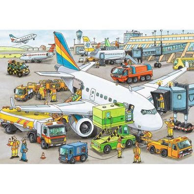 Ravensburger Busy Airport Puzzle 35 Teile