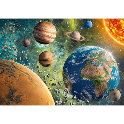 CHERRY PAZZI Puzzle Planet Erde in der Galaxis 2000 Teile