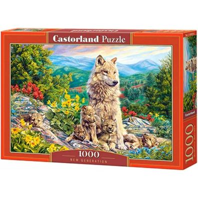 Castorland Puzzle New Wolf Generation 1000 Teile