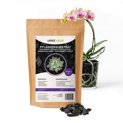 Orchideensubstrat Bodenaktivator Charcoal Substrat Drainage Kohle