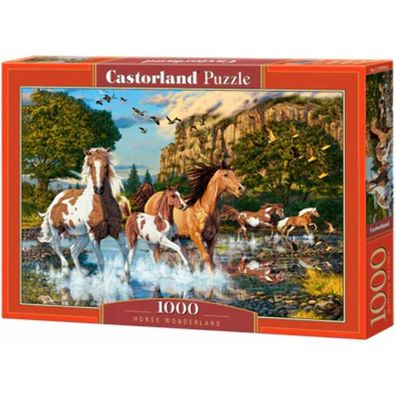 Castorland Puzzle Pferdewunderland 1000 Teile