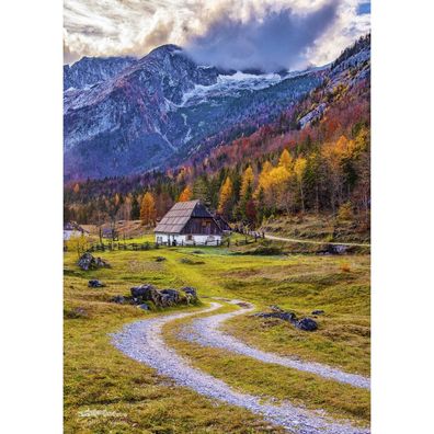 ENJOY Puzzle Landhaus in den Bergen 1000 Teile