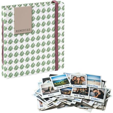 Hama Foto-Album Foto-Buch für 28x Polaroid Fuji Instax Sofortbild Bilder Fotos