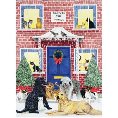 Galison Puzzle Weihnachtshaus 1000 Teile