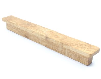 Griffleiste BA 128 - 850mm Möbelgriffe Eiche massiv Schrankgriffe Holzgriff