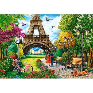 Castorland Puzzle Frühling in Paris 1000 Teile