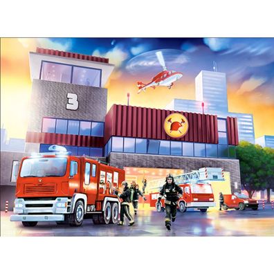 Castorland Puzzle Feuerwache 70 Teile