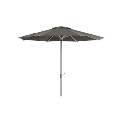 Sonnenschirm Abriola von Brafab aus Aluminium und Polyester, neigbar, rund,
