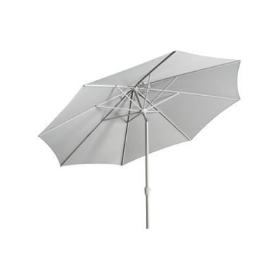 Sonnenschirm Abriola von Brafab, aus Aluminium und Polyester, neigbar, rund,