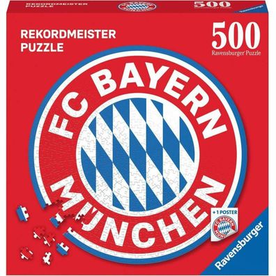 Ravensburger FC Bayern Logo Rundpuzzle 500 Teile