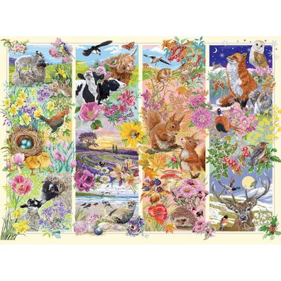 Gibsons Puzzle Jahreszeiten 1000 Teile
