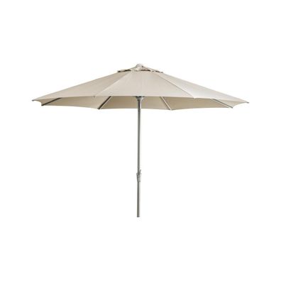 Sonnenschirm Abriola Ø 330 cm von Brafab aus Aluminium und Polyester, neigbar,