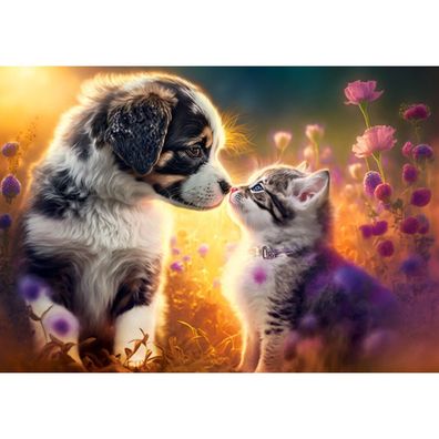 Castorland Puzzle Kleine Freundschaft 500 Teile