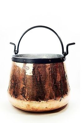 CopperGarden®" Kupferkessel 40 Liter | Handverzinnt