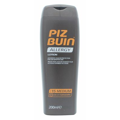 Piz Buin Allergy Sonnenlotion Sensitive Haut LSF 15 (200ml)