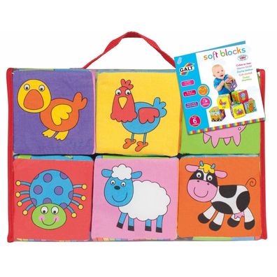 Galt Toys, Soft Blocks, Baby Sensory Toys for Ages 6 Months Plus
