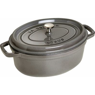 Zwilling Staub Roaster La Cocotte 27cm oval grey 40500-276-0 405002760 (40500-276-0)