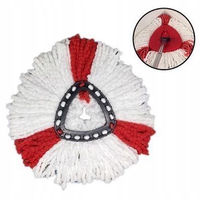 Rosfix Mopaufsatz 38 cm – Ersatz für Vileda EasyWring | Mikrofaser, waschbar