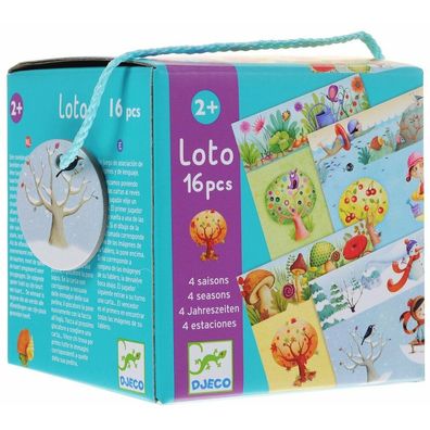 DJECO LOTO - vier Jahreszeiten