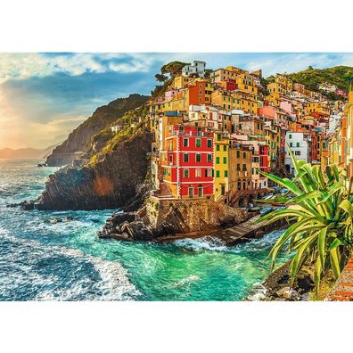 TREFL Puzzle Premium Plus Photo Odyssey: Riomaggiore, Itálie 1000 dílků