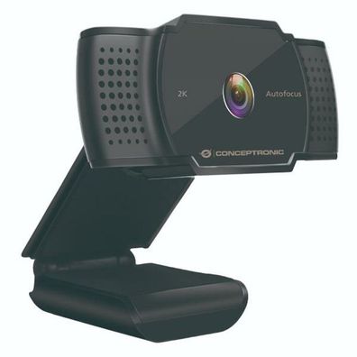 Conceptronic Webcam AMDIS 2K Super HD AF-Webcam+Microphon. sw