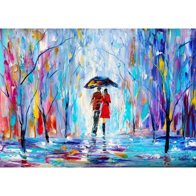 ENJOY Puzzle Liebe im Regen 1000 Teile