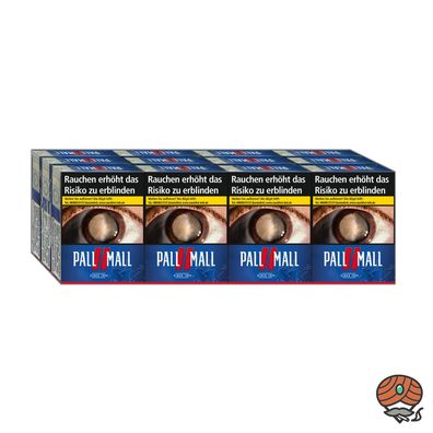 Pall Mall Red / Rot Zigaretten XXL, 1 Stange 12x22 Stück