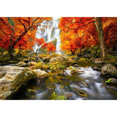 ENJOY Puzzle Herbst-Wasserfall 1000 Teile