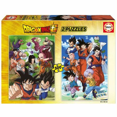 Dragon Ball-Puzzle 2x500Stück