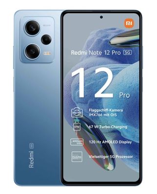 Xiaomi Redmi Note 12 Pro 6GB 128GB Frosted Blue 6,67 Zoll Full HD 120 Hz 50 MP 6